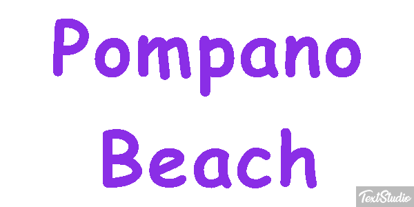Pompano Beach Metin efekti