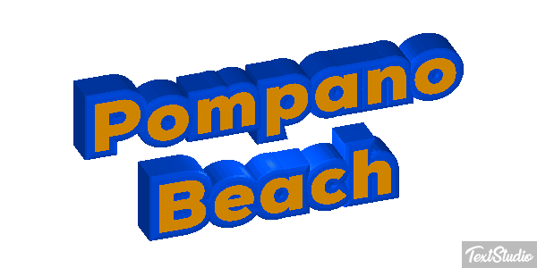 Pompano Beach Metin efekti