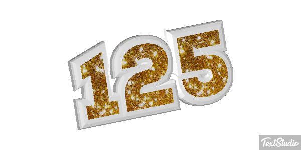 125 Text effect