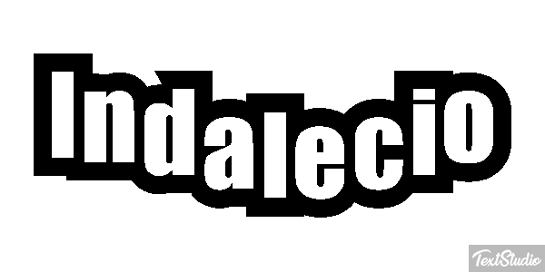 Indalecio Текстовый эффект