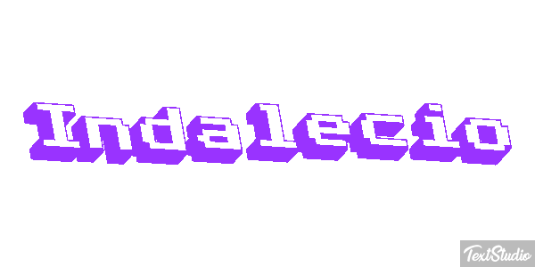 Indalecio Текстовый эффект