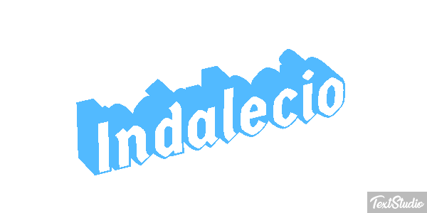 Indalecio Текстовый эффект