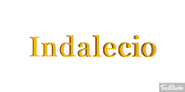 Indalecio Текстовый эффект