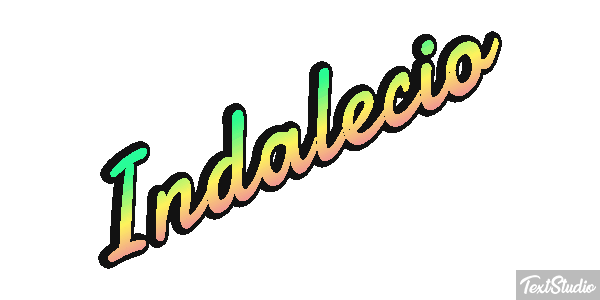 Indalecio Текстовый эффект