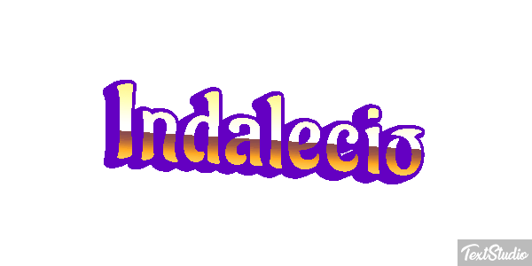 Indalecio Текстовый эффект