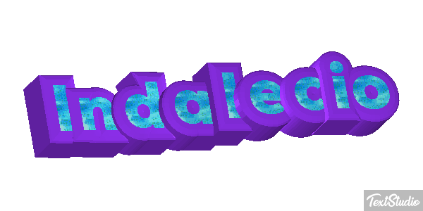 Indalecio Текстовый эффект