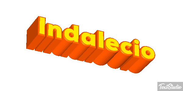 Indalecio Текстовый эффект