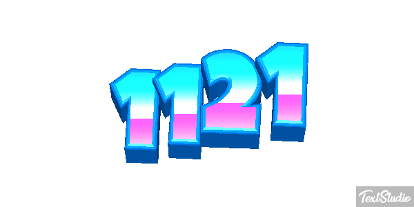 1121 Text effect