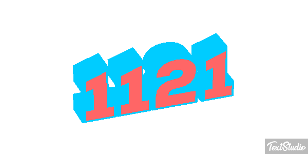1121 Text effect