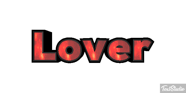 Lover Text effect