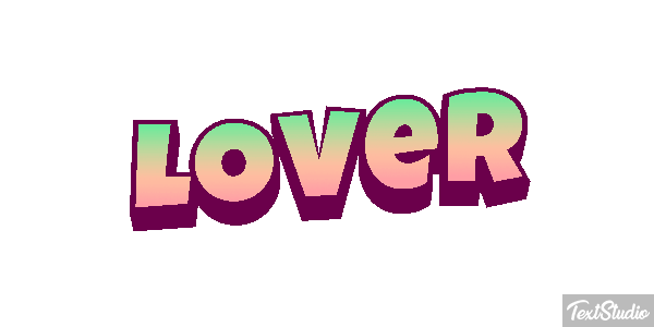 Lover Text effect