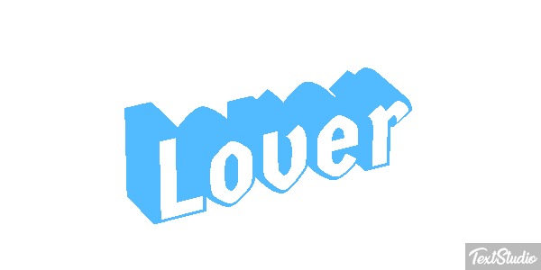 Lover Text effect
