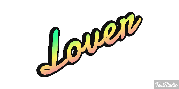 Lover Text effect