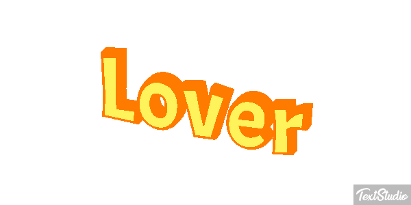 Lover Text effect