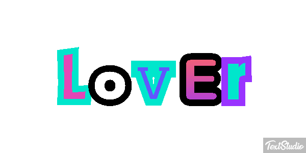 Lover Text effect