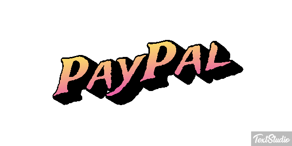 PayPal Tekst effect