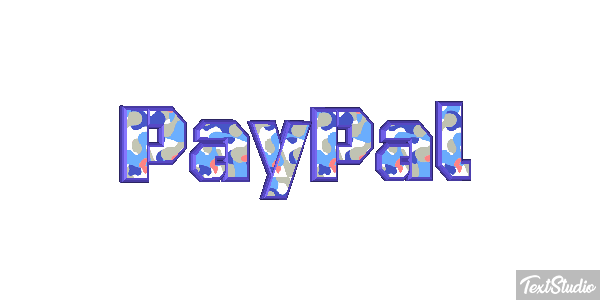 PayPal Tekst effect