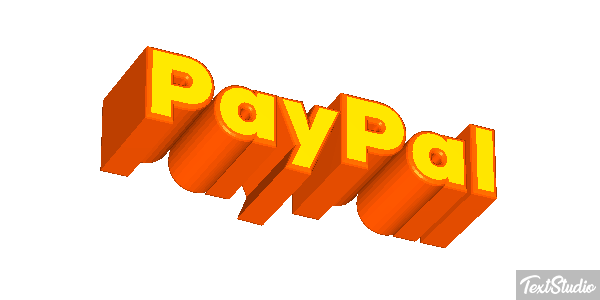 PayPal Tekst effect