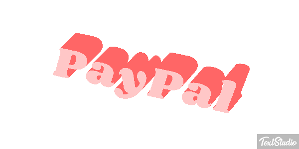 PayPal Tekst effect