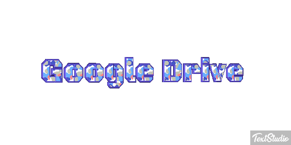 Google Drive Text effect