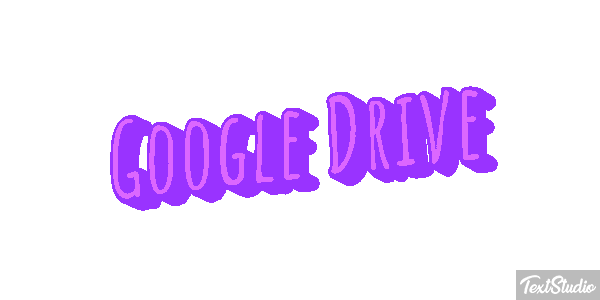 Google Drive Text effect