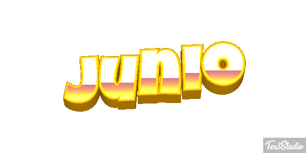 Junio Efecto de texto