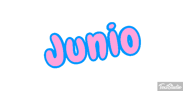 Junio Efecto de texto