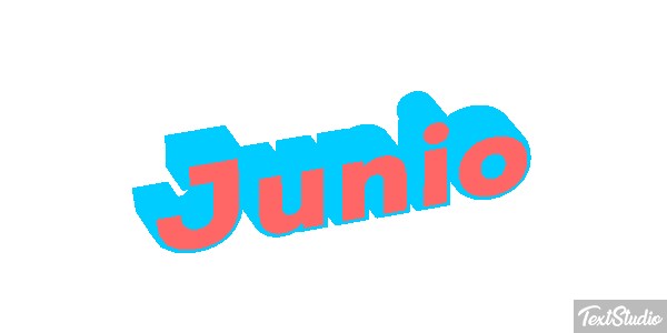 Junio Efecto de texto