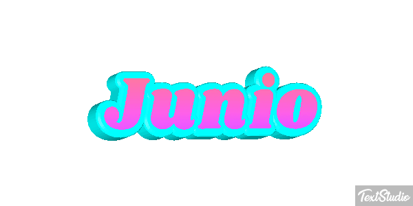 Junio Efecto de texto