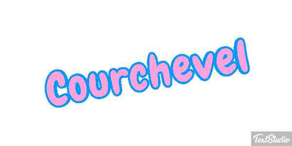 Courchevel Efekt tekstowy