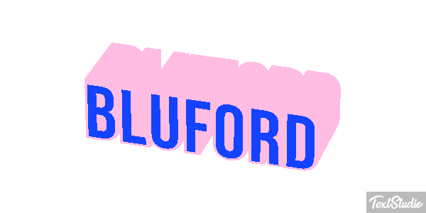 Bluford Effet de texte