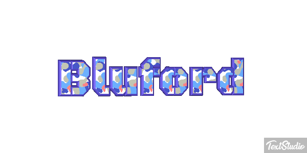 Bluford Effet de texte