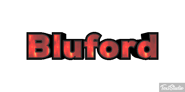 Bluford Effet de texte