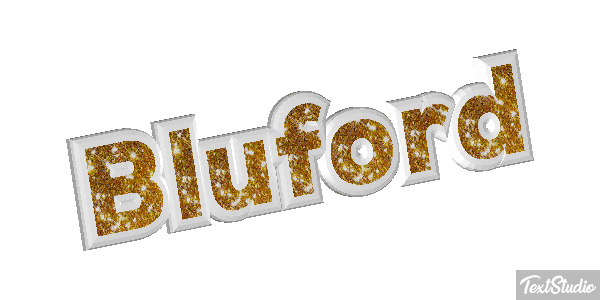 Bluford Effet de texte