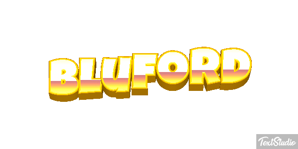 Bluford Effet de texte