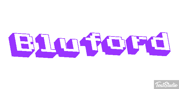 Bluford Effet de texte