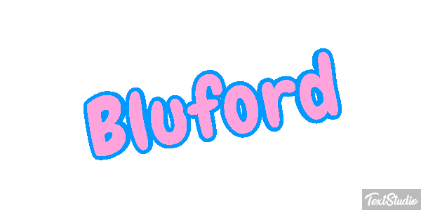 Bluford Effet de texte