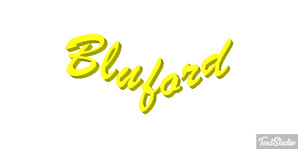Bluford Effet de texte