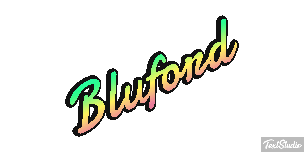 Bluford Effet de texte