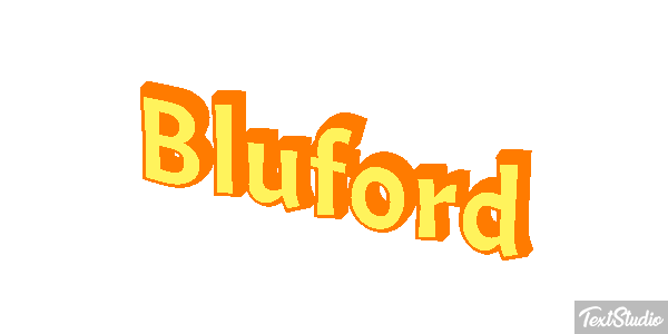 Bluford Effet de texte