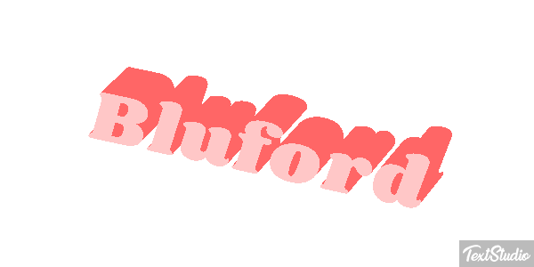 Bluford Effet de texte
