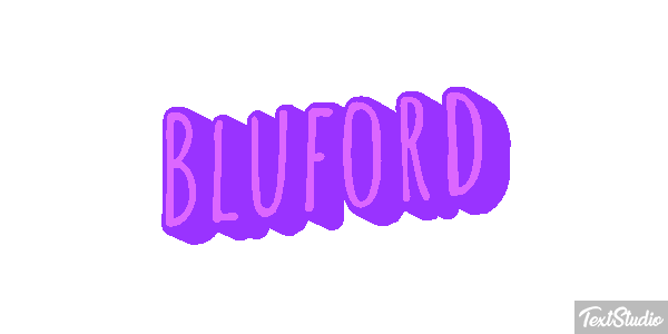 Bluford Effet de texte