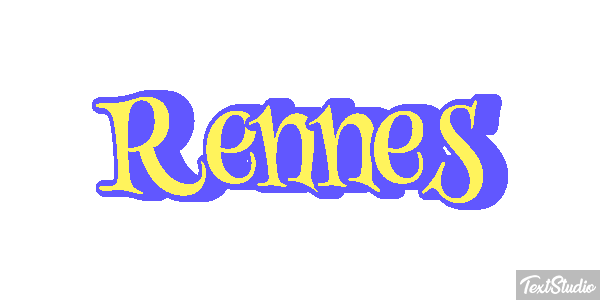 Rennes Tekst effect