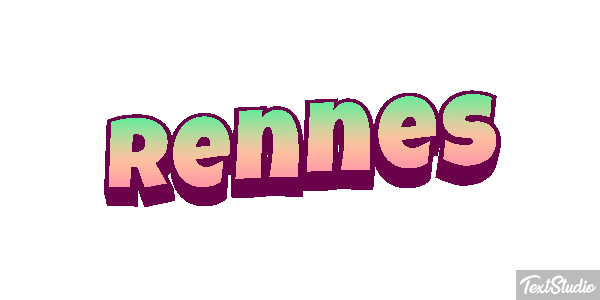 Rennes Tekst effect