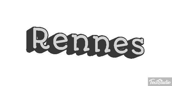 Rennes Tekst effect