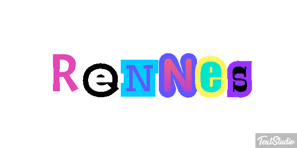 Rennes Tekst effect