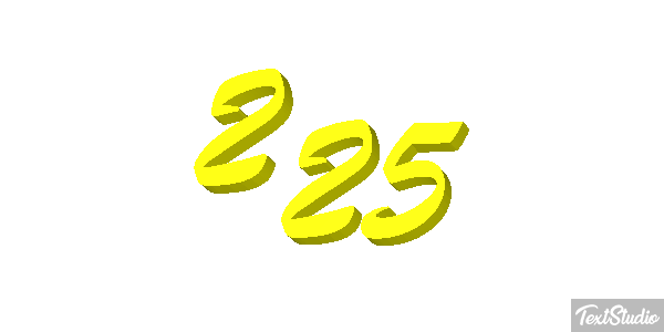 225 Tekst effect