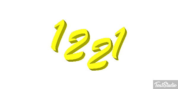 1221 Tekst effect