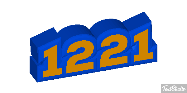 1221 Tekst effect