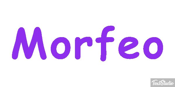 Morfeo Effetto testo